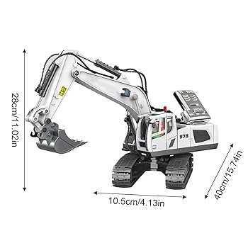 リアル操作体験！合金製 11CH RCショベルカー 掘削機 リアル操作体験！合金製 11CH RCショベルカー 掘削機 - メルカリ